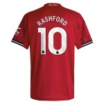 Günstige Fußballtrikots Manchester United Rashford 10 Kinder Heimtrikot 2025-26 Kurzarm